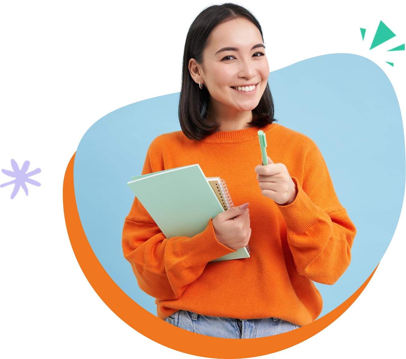 Happy home tuition teacher helping students learn better